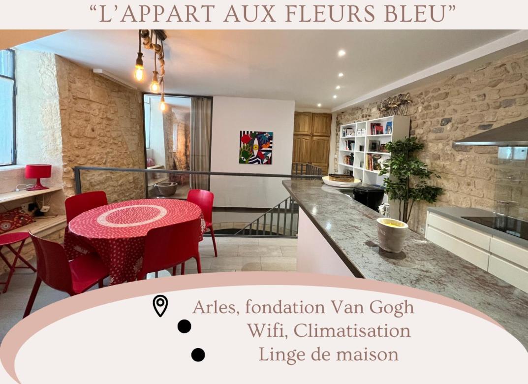 "Appart Aux Fleurs Bleus" Arles Fondation Van Gogh Exteriör bild