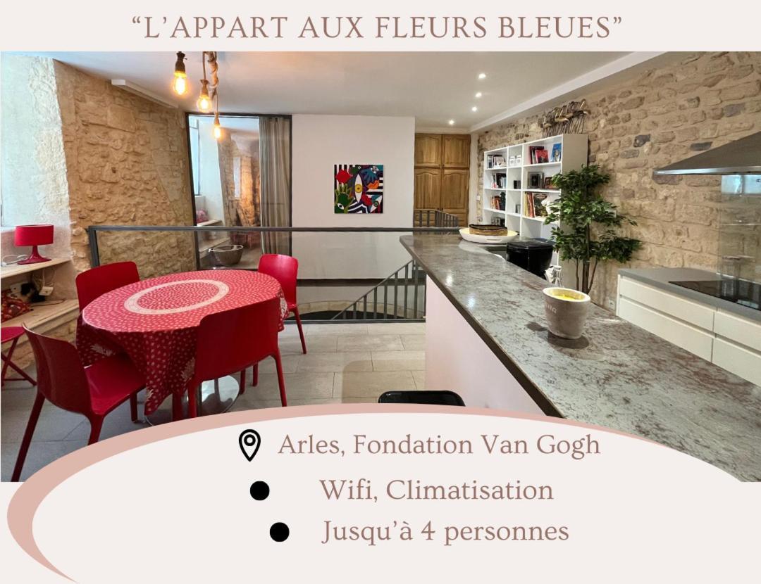 "Appart Aux Fleurs Bleus" Arles Fondation Van Gogh Exteriör bild